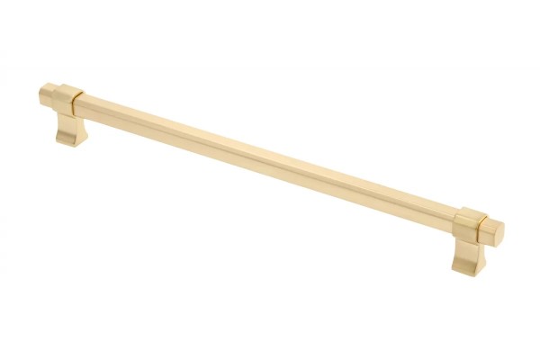 Ручка скоба Gamet UZ-IMPERIAL-256-18, материал Замак, отделка Золото, 290*16*34 мм