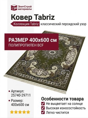 Ковер Tabriz 25740-29711 400x600