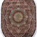 Ковер Shahreza d415 red овал