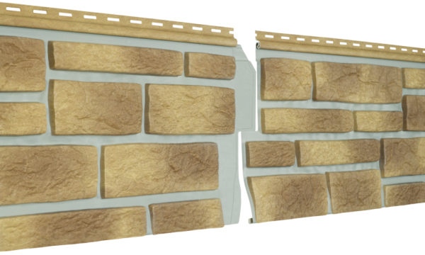 Фасадная панель Ю-пласт, Стоун Хаус S-Lock Таганай, Дикий камень