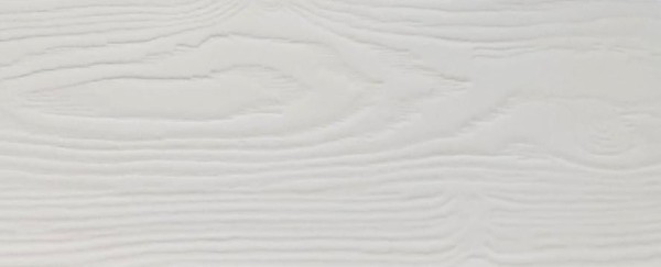 Фиброцементный сайдинг 190x3000x8мм Белый минерал RAL 9003