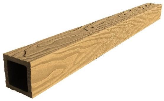 Балясина ДПК 3D GardenParkett с текстурой дерева Бук