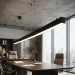 Подвесной светодиодный профиль LINEAR 5470 P BLACK