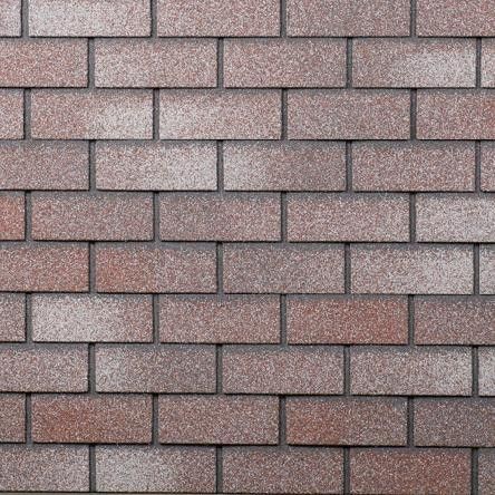 Битумная фасадная плитка Технониколь HAUBERK кирпич Мраморный, 2 кв.м.