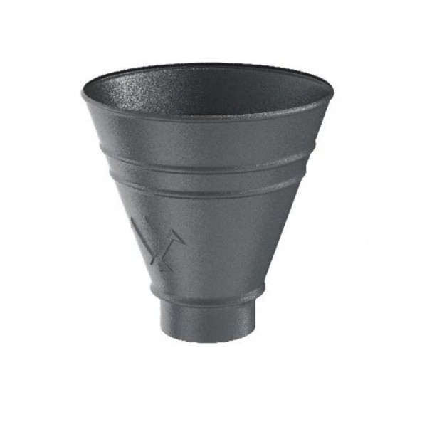 Водосборная воронка круглая Aquasystem RR 23 Маренго матовая 125/90