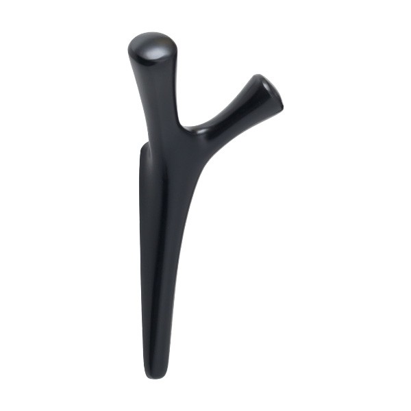 Крючок AS2070 0077 AL6, материал Замак, цвет Чёрный, отделка Черный, 154*77*51 мм