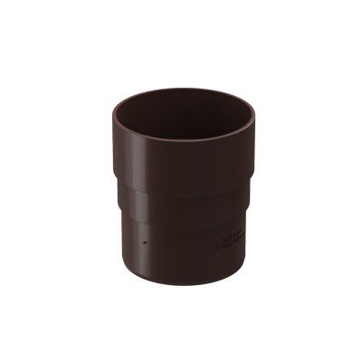 Соединительная муфта для водостока Docke Premium, цвет Шоколад.
