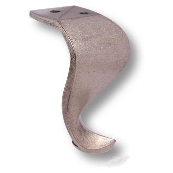 Опора мебельная 5080.0150.016, материал Замак, отделка Серебро, 150*48 мм