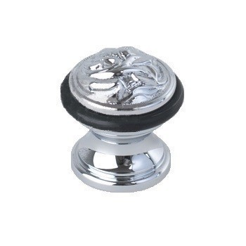 Ограничитель напольный 201272 CR, материал Латунь, отделка Хром, 46*41 мм