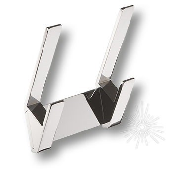 Вешалка 2813 0130 0001 CR-CR, материал Замак, отделка Хром, 130*160*67 мм