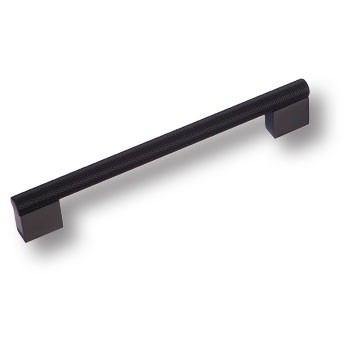 Ручка скоба 8783 0160 AL6-AL6, материал Алюминий, цвет Чёрный, отделка Черный, 32*12*193 мм