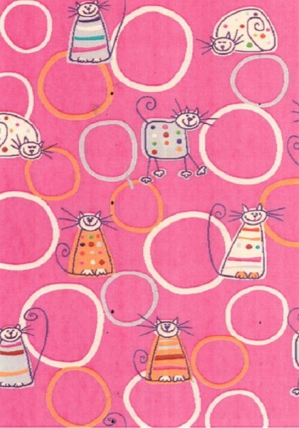 Ковер Funky Feline pink