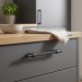 Ручка скоба SYSTEM SY8772 0128 AL6-AL6, материал Алюминий, цвет Чёрный, отделка Черный, 192*16*35 мм