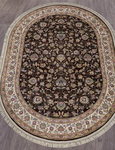 Ковер Aravia 5471 brown овал