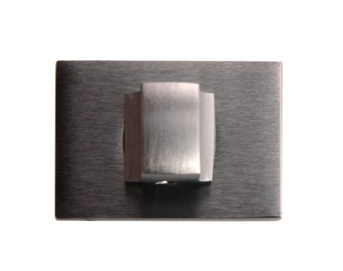 Дополнительные розетки для сантехнического замка Накладка Wc квадратная Icon Матовый хром (Ric), материал Латунь, отделка Хром