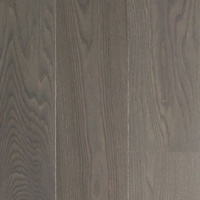 Паркетная доска Polarwood Ясень Стеллар Премиум серый матовый однополосный