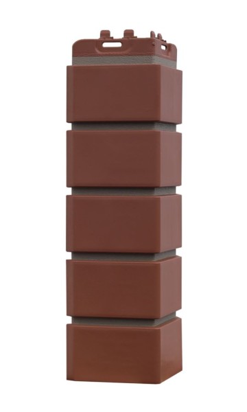 Угол Grand Line, Клинкерный кирпич Design Plus, Цвет Корица