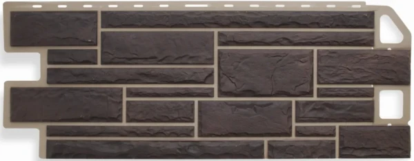 Фасадная панель Альта-профиль Камень Жжёный