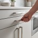 Ручка скоба Gamet UZ-819192-02, материал Замак, отделка Никель, 224*9*28 мм