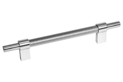 Ручка скоба SYSTEM SY8772 0128 CR-CR, материал Алюминий, отделка Хром, 192*16*35 мм