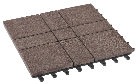 Модульный паркет ДПК GRINDERDECO Люкс 11 в цвете Венге