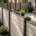 Забор из ДПК Savewood, SW Agger матовый, Бежевый