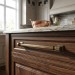 Ручка скоба BU 015.320.04SQ, материал Замак, отделка Бронза, 38*20*340 мм