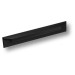 Ручка скоба 8050 0300 Matt Black, материал Замак, цвет Чёрный, отделка Черный, 23*56*300 мм