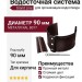 Кронштейн для трубы на кирпич, Grand Line, коричневый (RAL 8017)