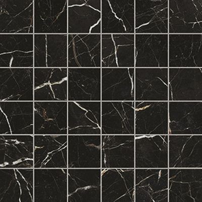 Мозаика Atlas Concorde (Атлас Конкорд) Allure Imperial Black Mosaic Lap 30x30 см, лаппатированная (610110000460)