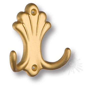 Крючок 15.722.00.40, материал Замак, отделка Золото, 20*62*65 мм