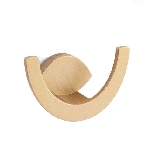 Крючок HK.21.GA, материал Замак, отделка Золото, 78*50*34 мм