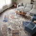 Ковер Armina 3857A blue овал 300x500