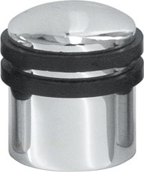 Ограничитель напольный DH062ZA CP, материал Замак, отделка Хром, 30*25 мм