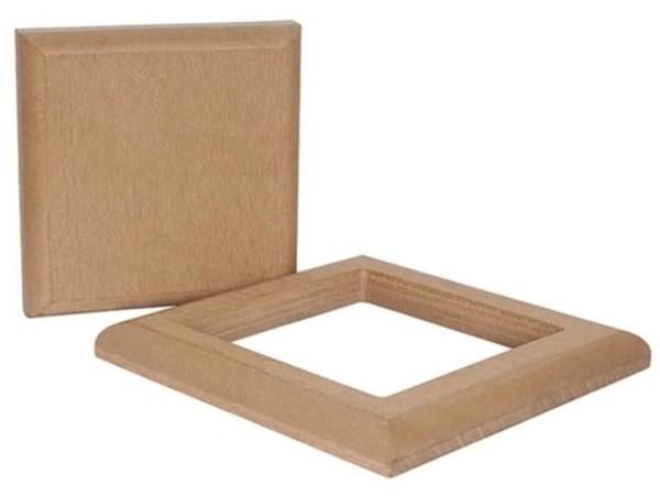 Комплект крышки и юбки ДПК для столба Polivan DENPASAR песочного цвета