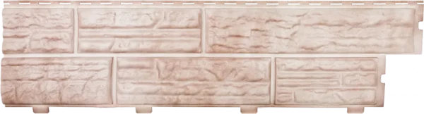 Формованный сайдинг Альта Профиль Сланцевая порода, Кремовый