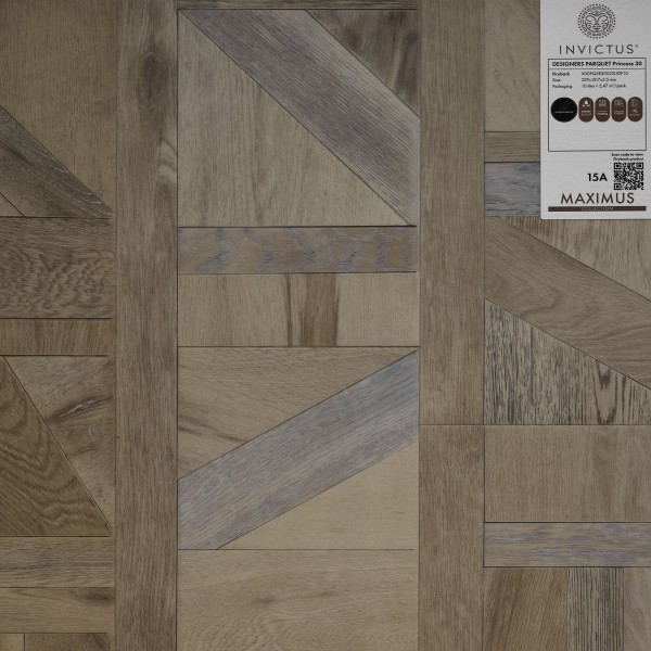 Кварцвиниловая плитка Invictus коллекция Maximus DryBack XL Plank 30 Designers Parquet Princess