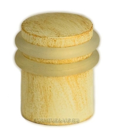 Ограничитель напольный 200212 AZ, материал Латунь, отделка Золото Слоновая кость, 39,5*34 мм