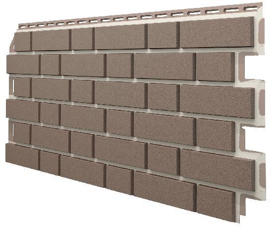 Фасадная панель VOX Clinker Тонкий Угольный