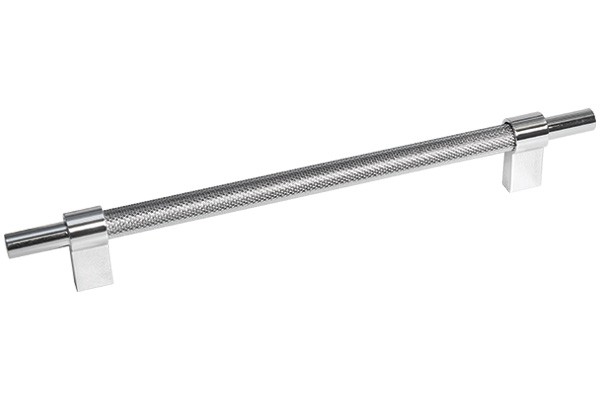 Ручка скоба SY8772 0192 CR-CR, материал Алюминий, отделка Хром, 256*16*35 мм