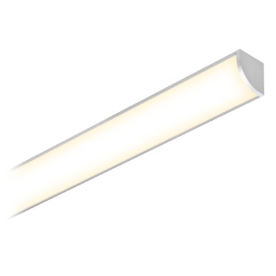 Угловой накладной светодиодный профильLINEAR 1616 U