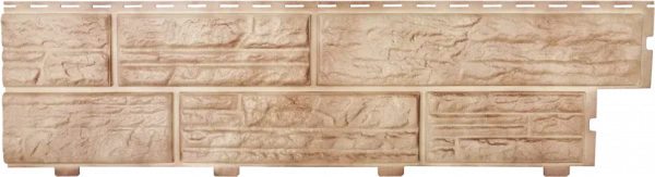 Формованный сайдинг Альта Профиль Сланцевая порода, Бежевый