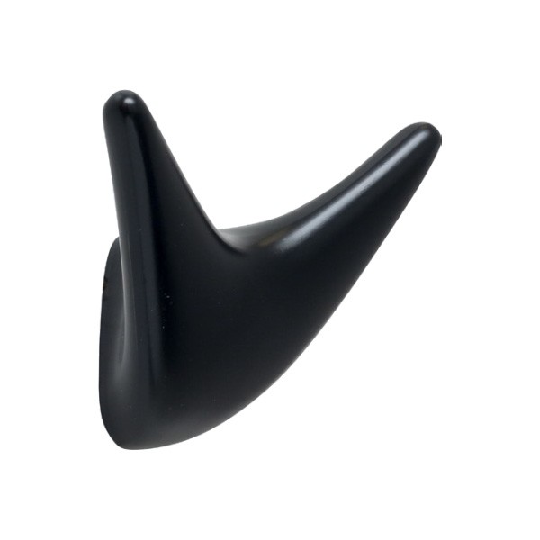 Крючок AS2025 0091 AL6, материал Замак, цвет Чёрный, отделка Черный, 67*91*40 мм