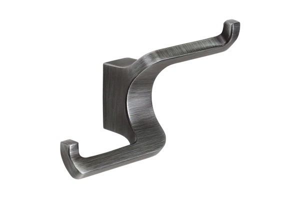 Крючок 2377/ZN75, материал Замак, отделка Серебро, 108*64*32 мм