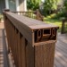 Торцевая алюминиевая заглушка для перил GardenParkett, Орех