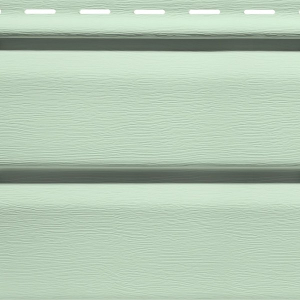 Виниловый сайдинг Fineber, Дачный, Цвет Алоэ