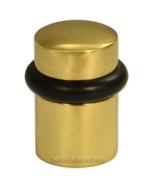 Ограничитель напольный 92/G-HIGH-OLV, материал Латунь, отделка Золото, 42*27 мм