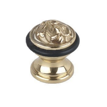 Ограничитель напольный 201272 OL, материал Латунь, отделка Золото, 46*41 мм