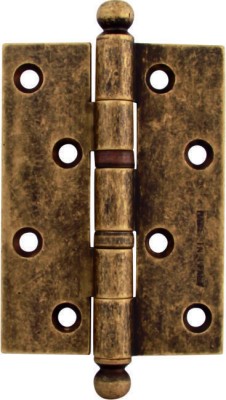 Петля универсальная 522A DAB, материал Латунь, отделка Бронза, 102*75*2,8 мм