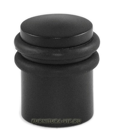 Ограничитель напольный 200212 VE, материал Латунь, цвет Чёрный, отделка Черный, 39,5*34 мм